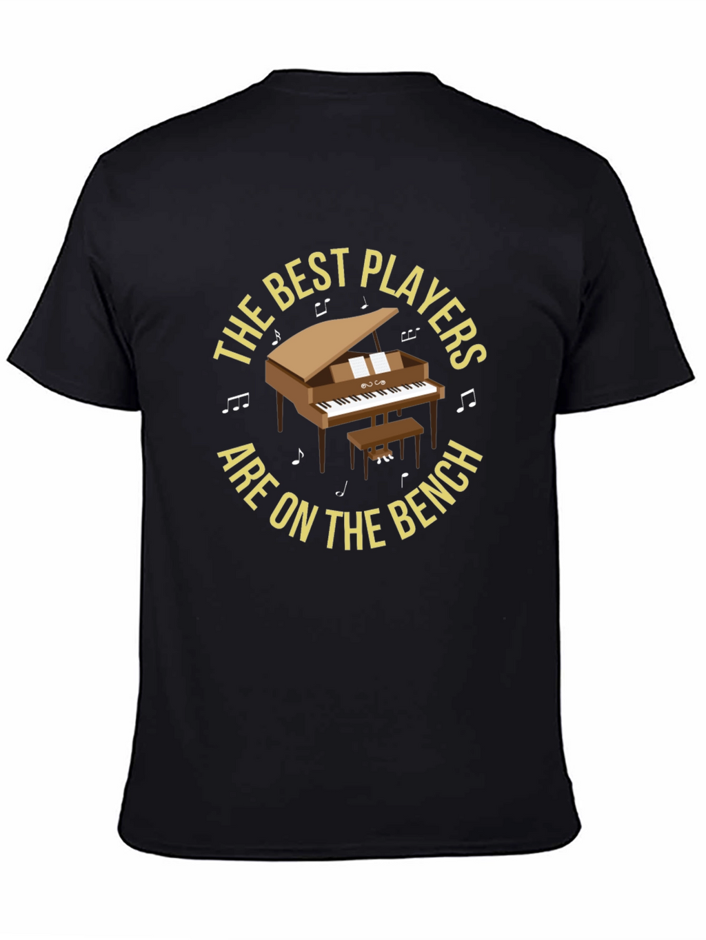 Best Players Piano T-Shirt - Musician Humor Tee