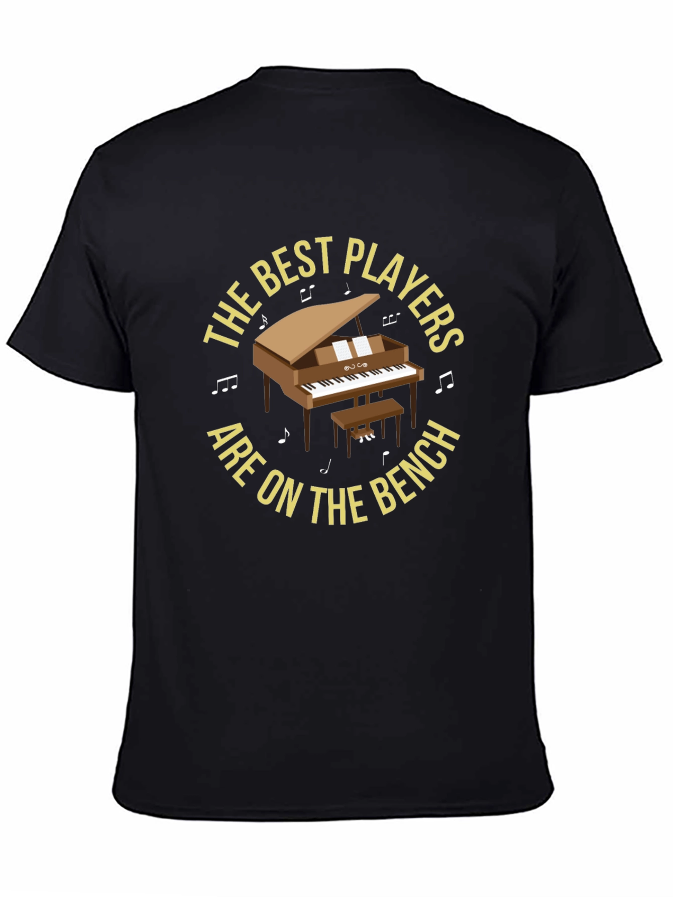 Best Players Piano T-Shirt - Musician Humor Tee