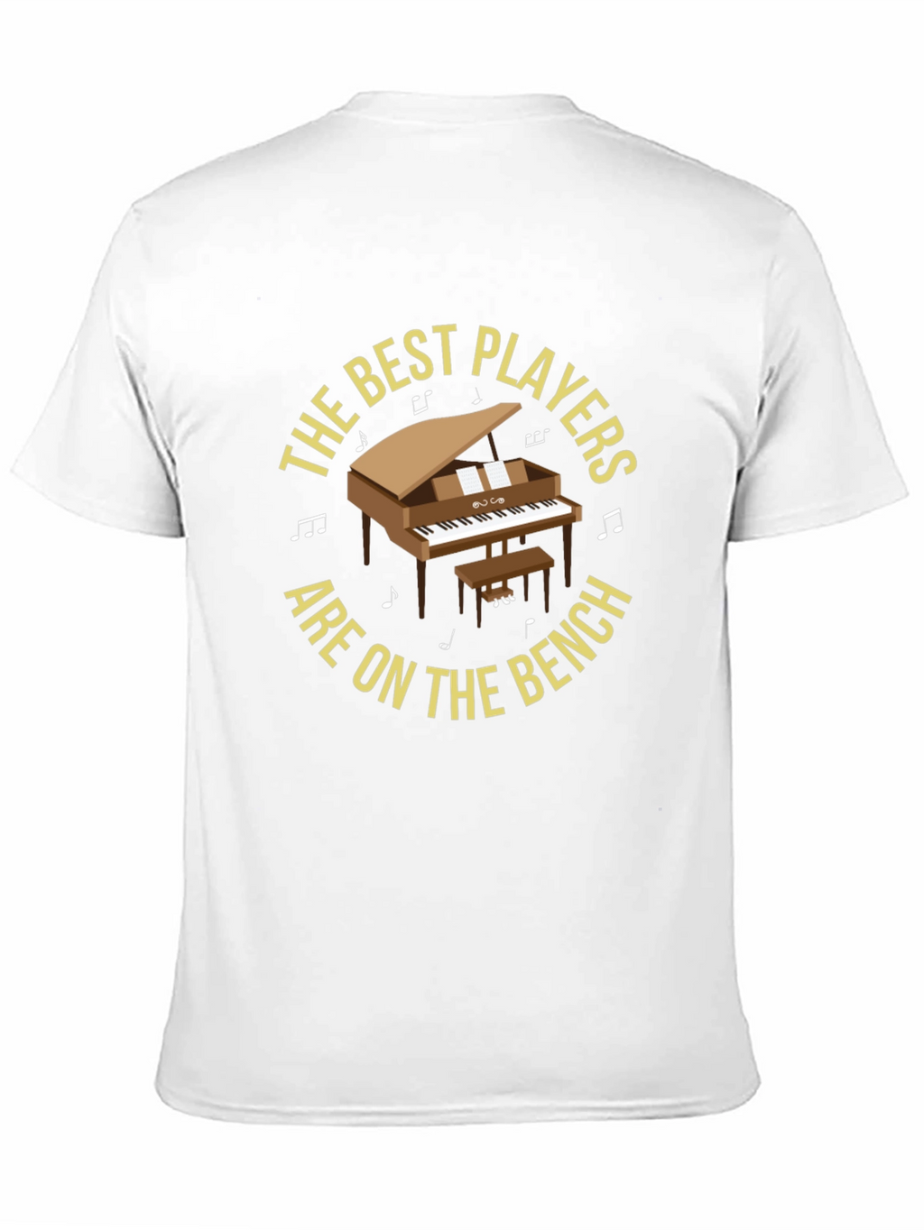 Best Players Piano T-Shirt - Musician Humor Tee