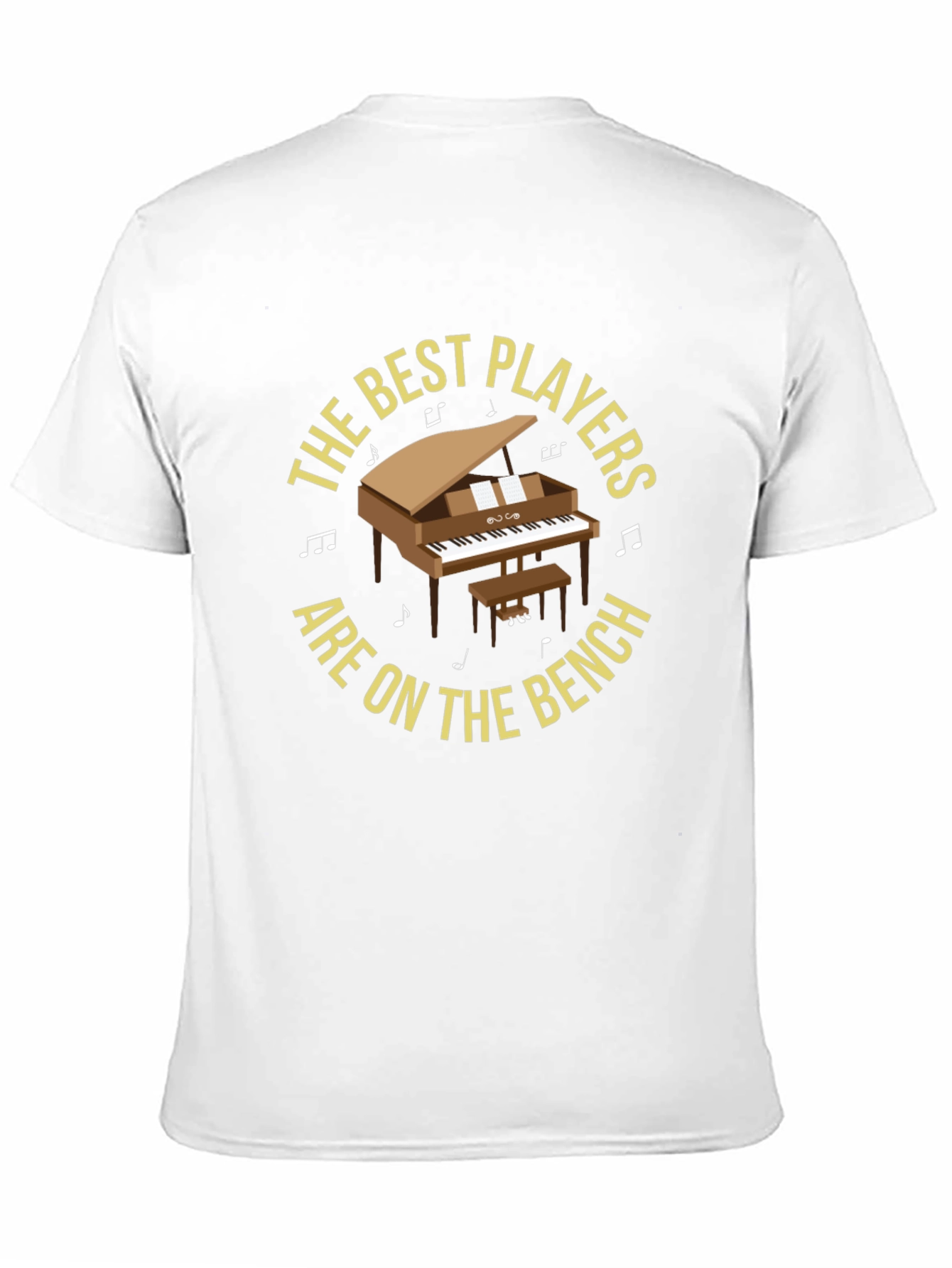 Best Players Piano T-Shirt - Musician Humor Tee