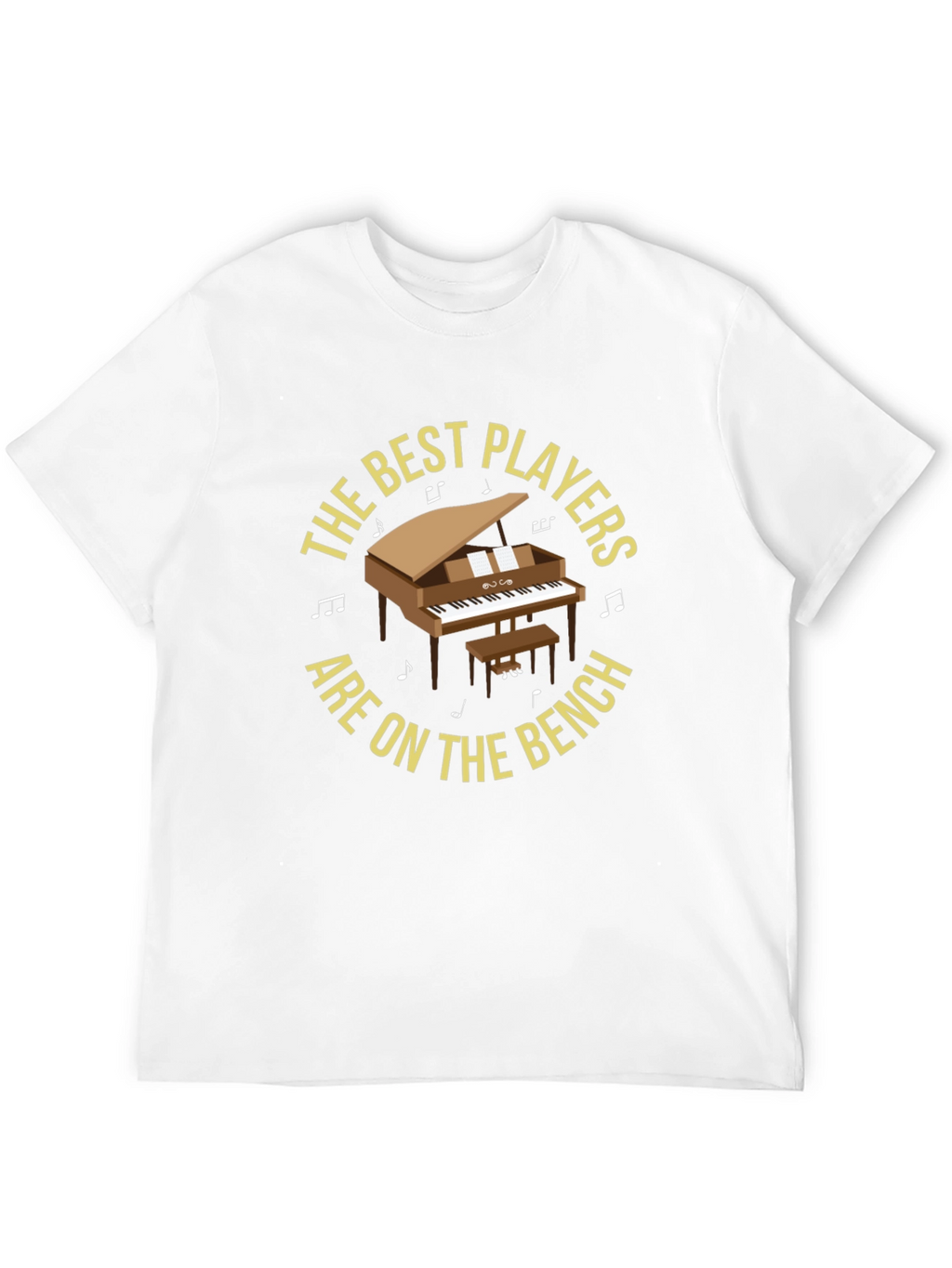 Best Players Piano T-Shirt - Musician Humor Tee