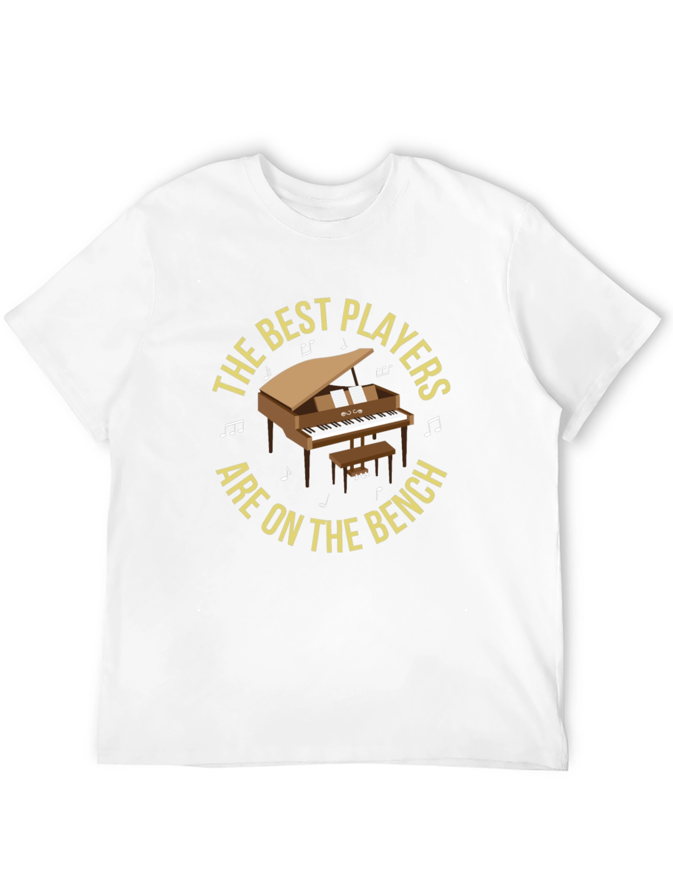 Best Players Piano T-Shirt - Musician Humor Tee