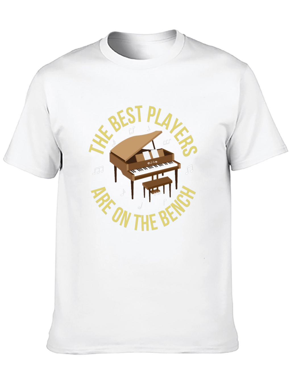 Best Players Piano T-Shirt - Musician Humor Tee