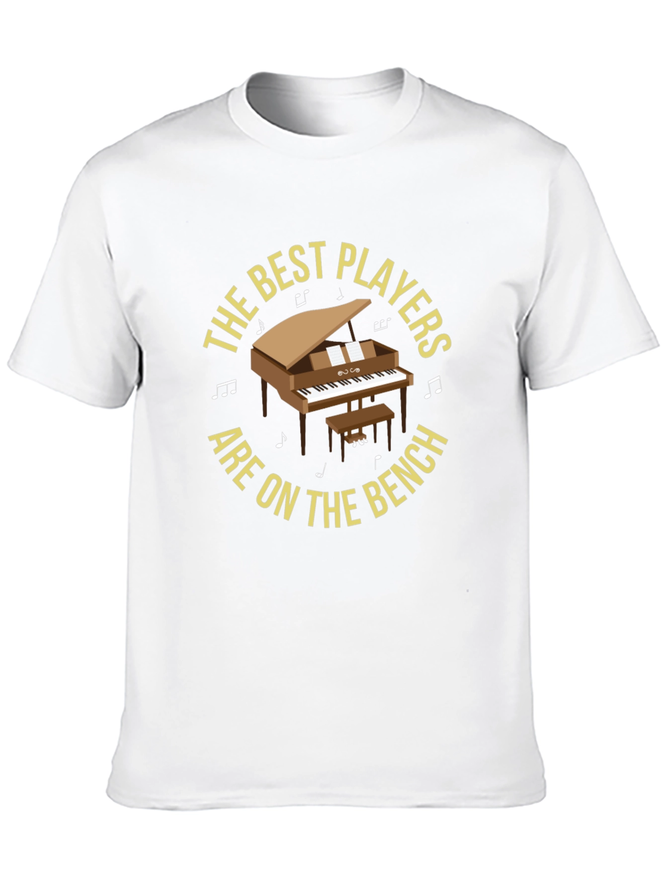 Best Players Piano T-Shirt - Musician Humor Tee