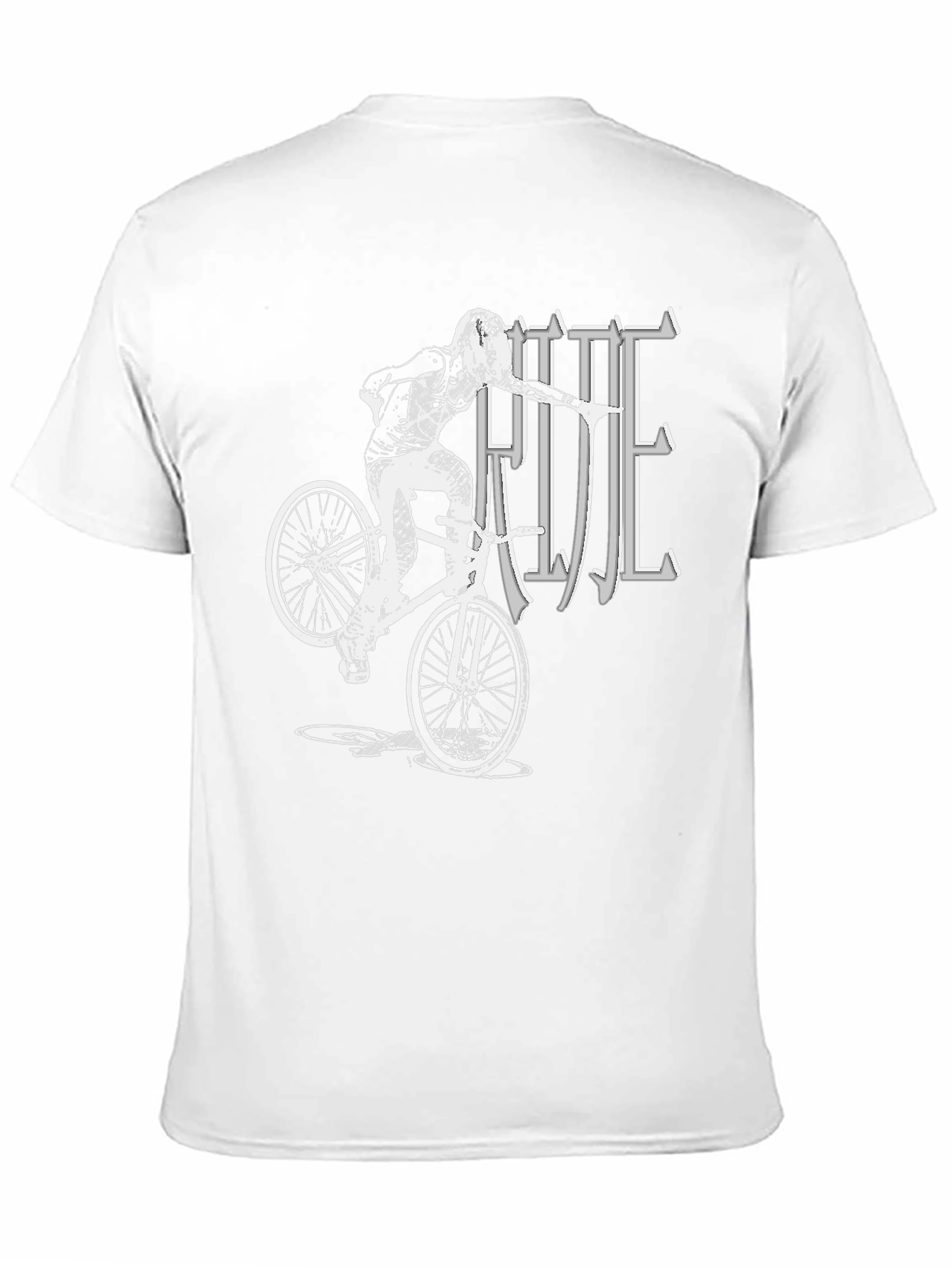 Ride BMX Graphic T-Shirt - Black Cotton