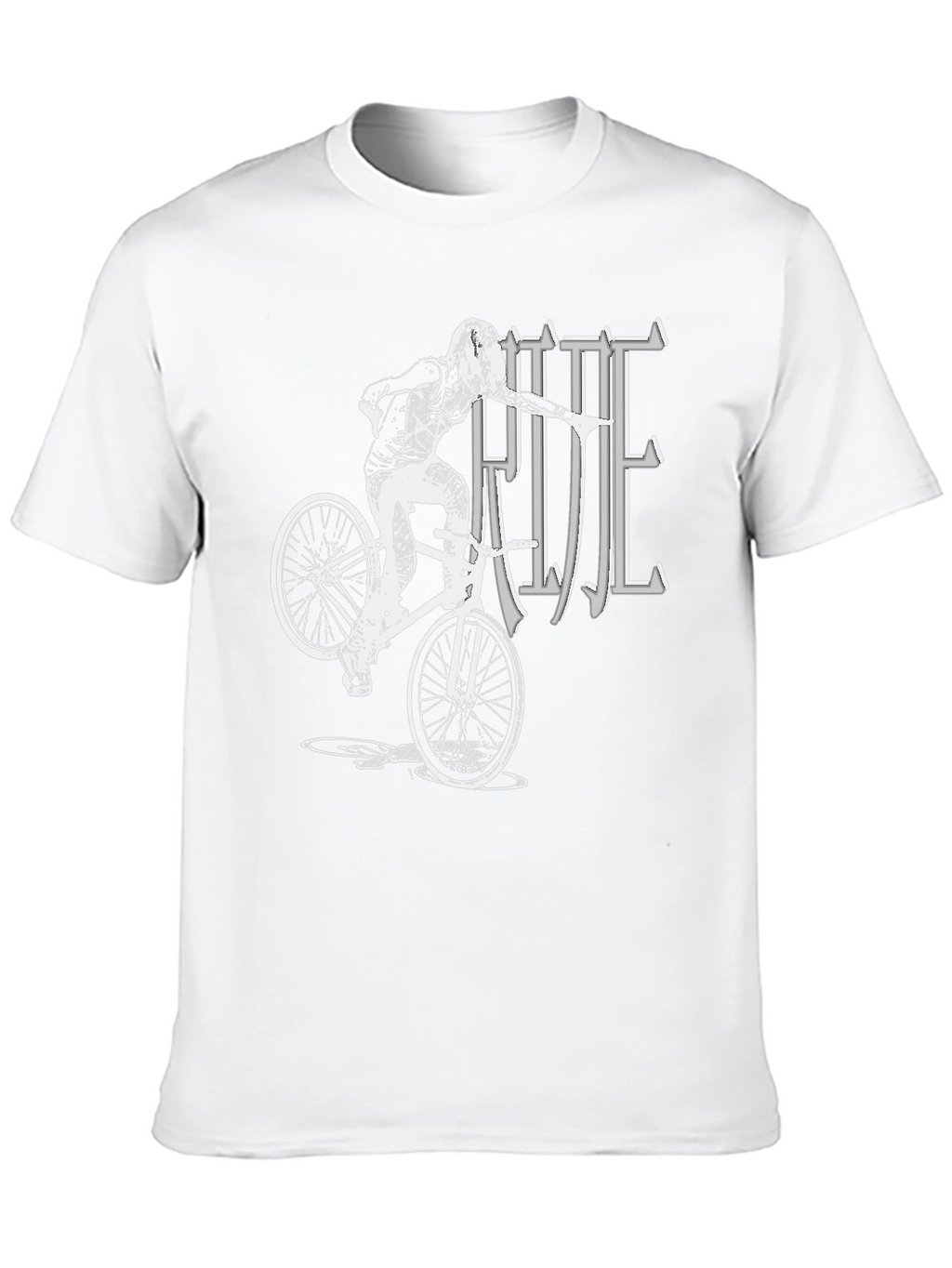 Ride BMX Graphic T-Shirt - Black Cotton