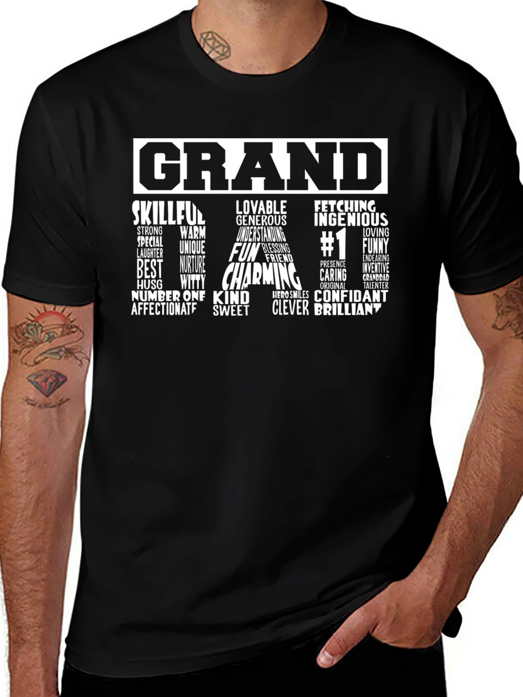 Grand-Tastic Black T-Shirt