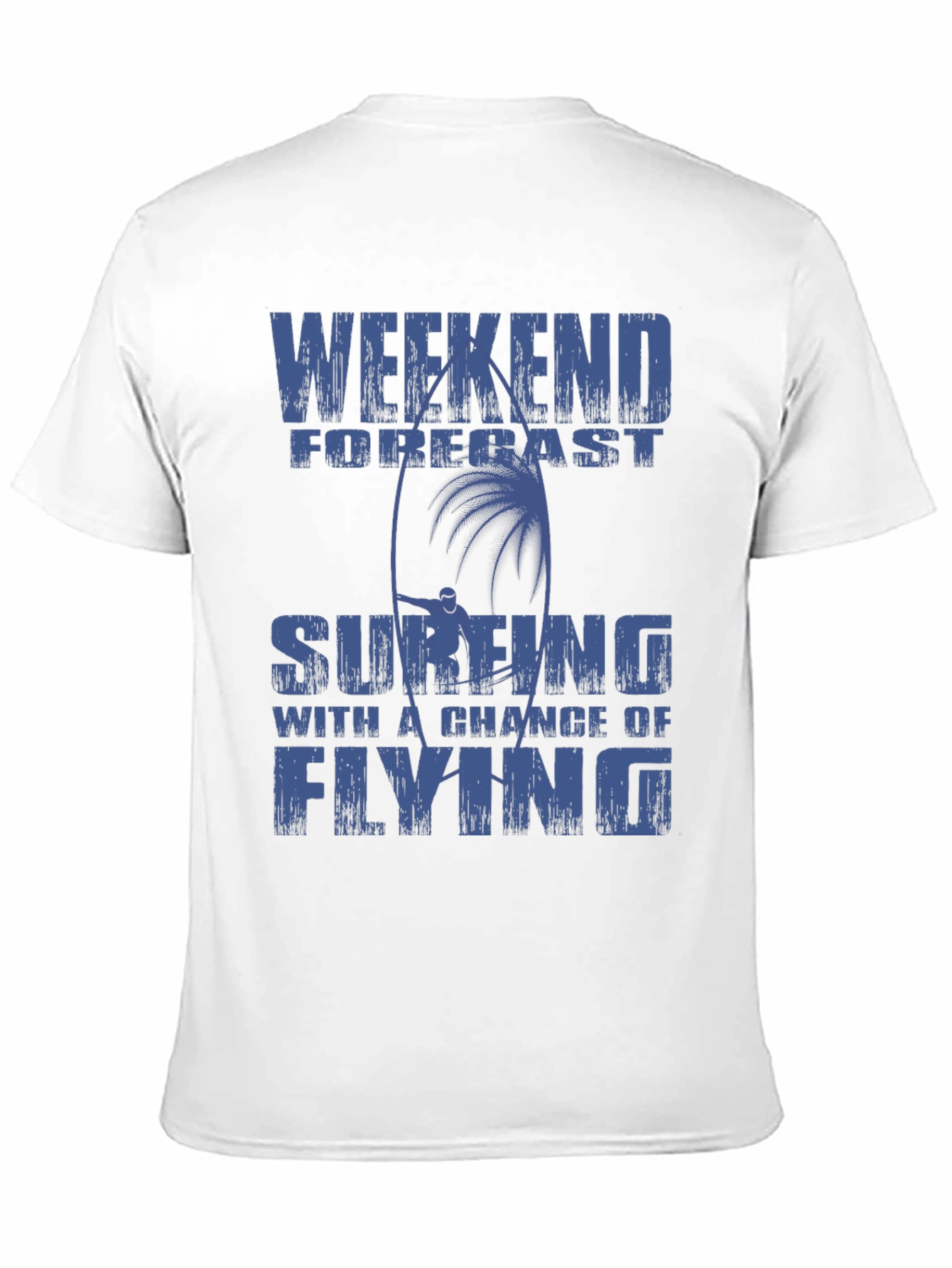 Weekend Forecast Surfing Graphic T-Shirt