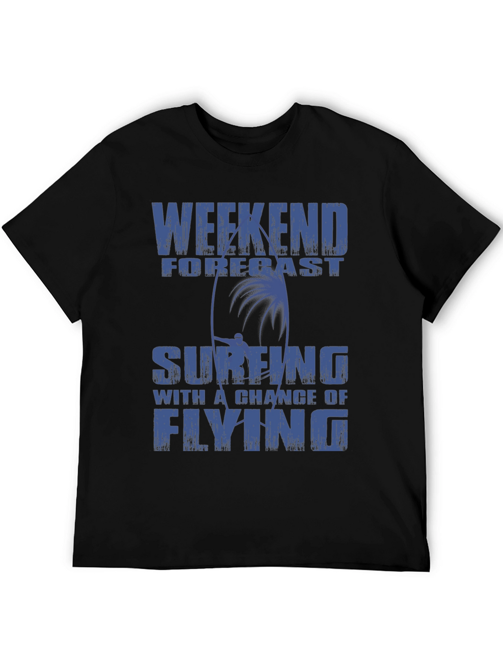Weekend Forecast Surfing Graphic T-Shirt