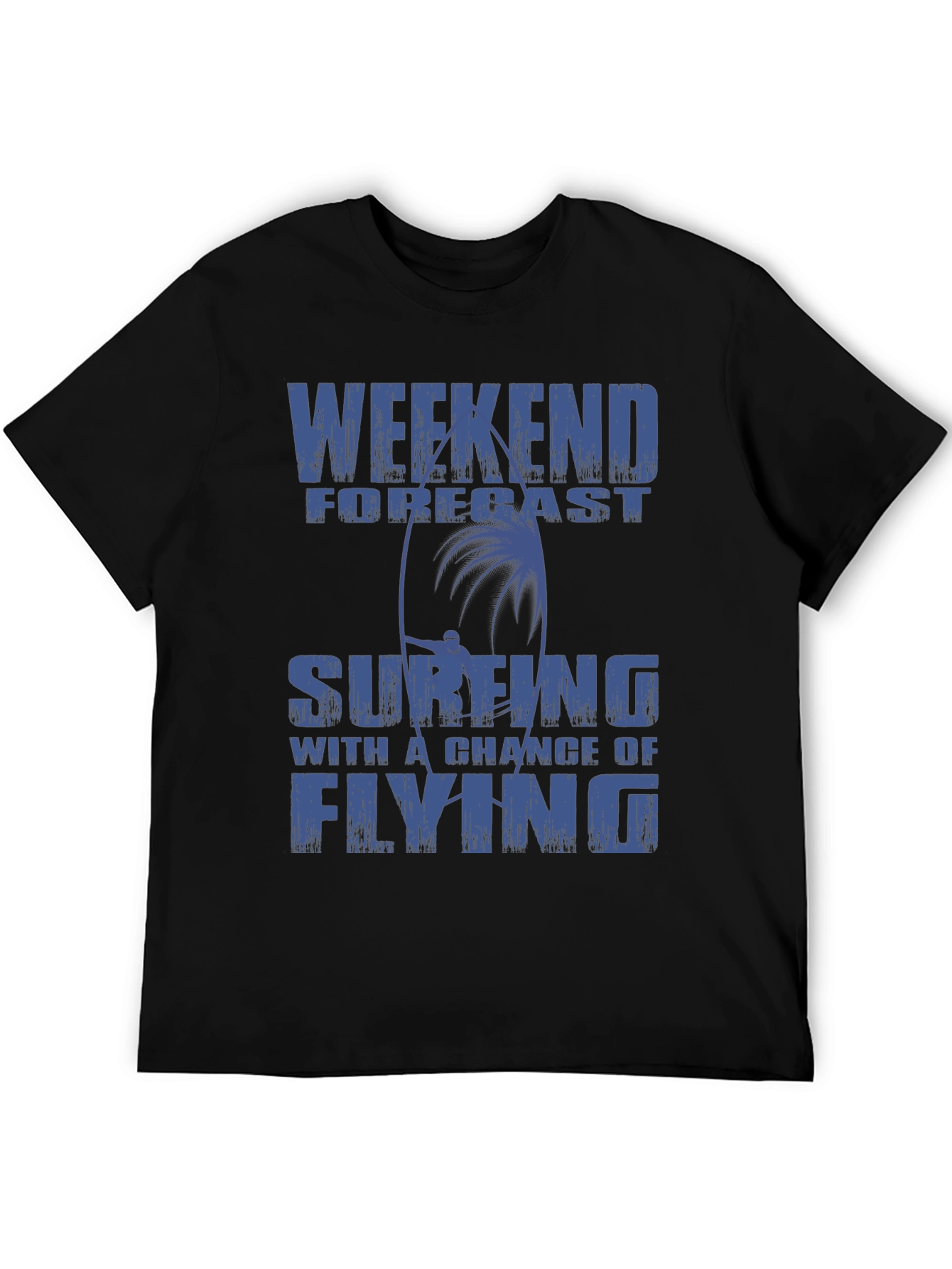 Weekend Forecast Surfing Graphic T-Shirt