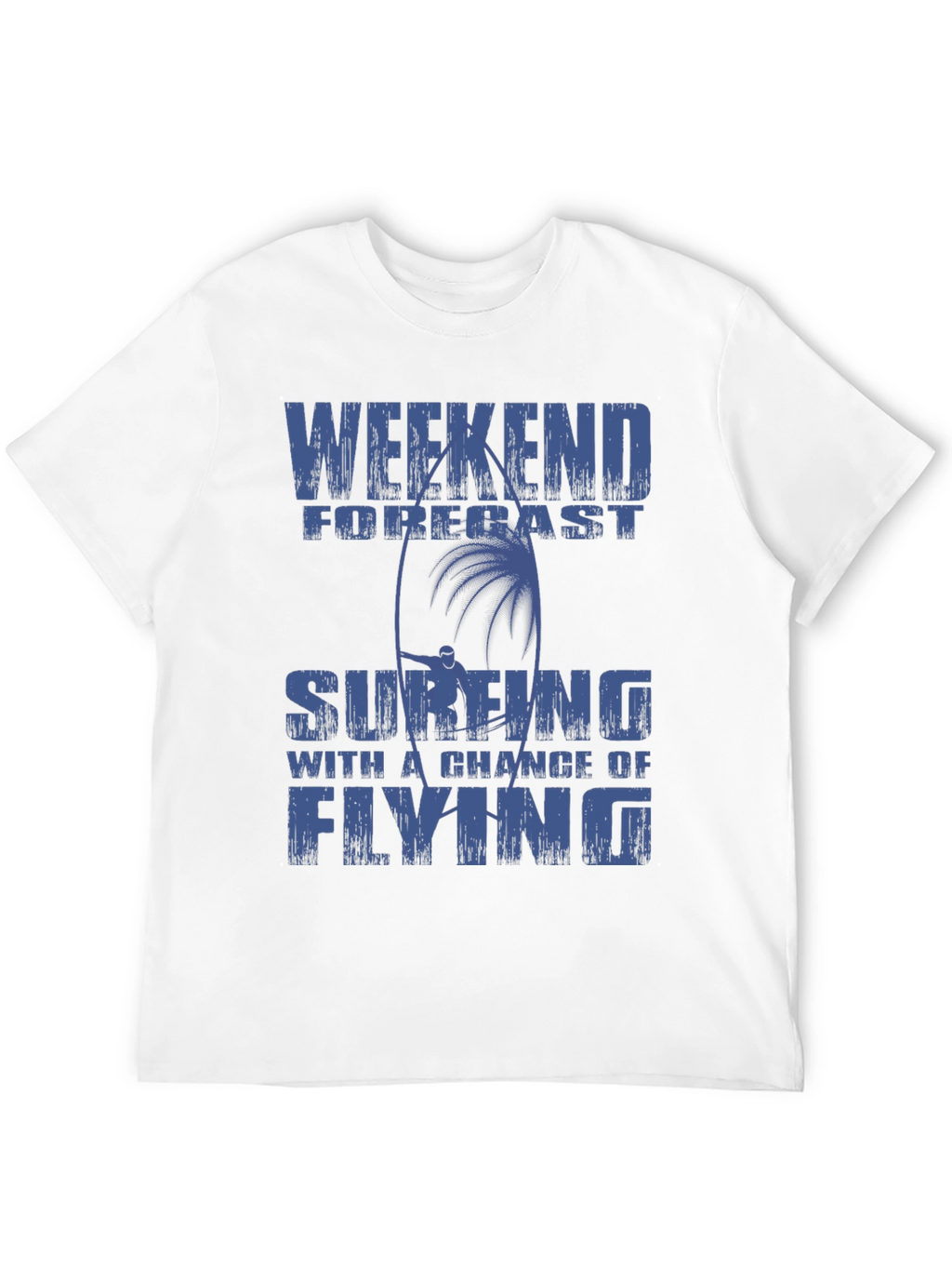 Weekend Forecast Surfing Graphic T-Shirt
