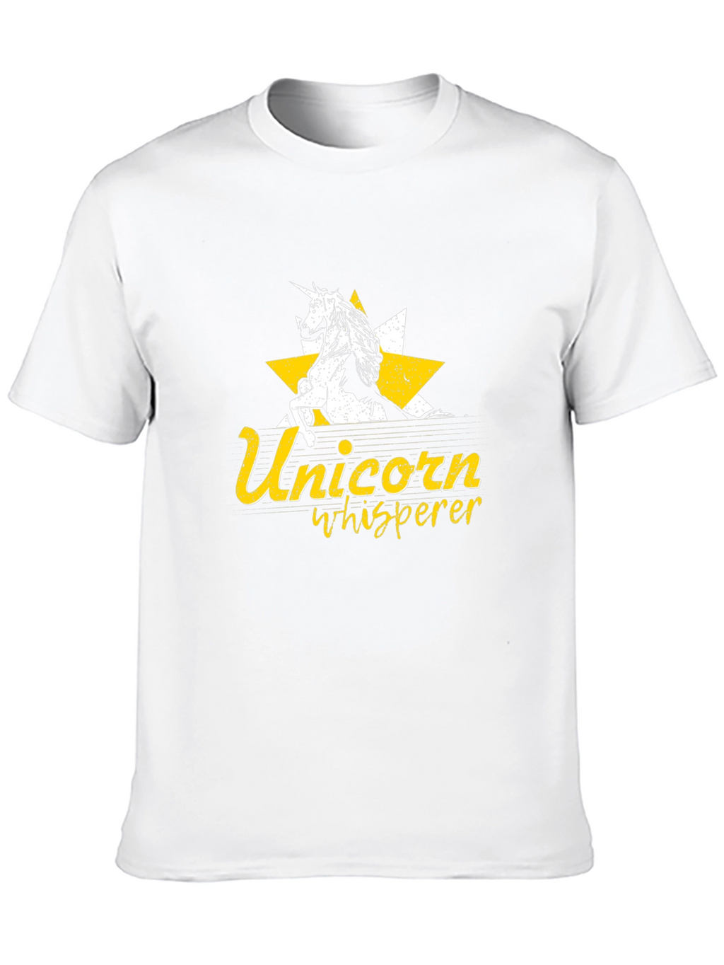 Unicorn Whisperer Black Graphic Tee