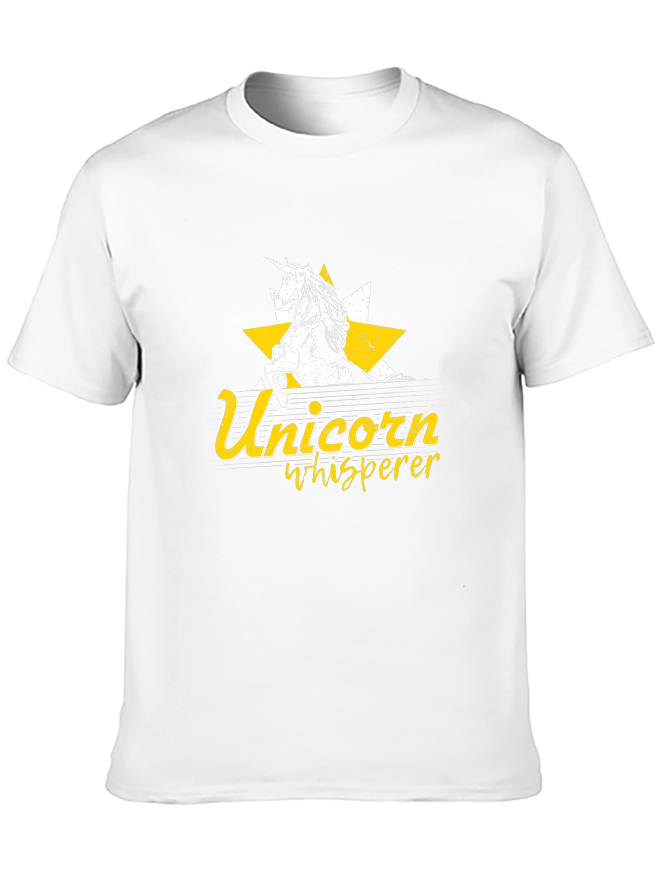 Unicorn Whisperer Black Graphic Tee