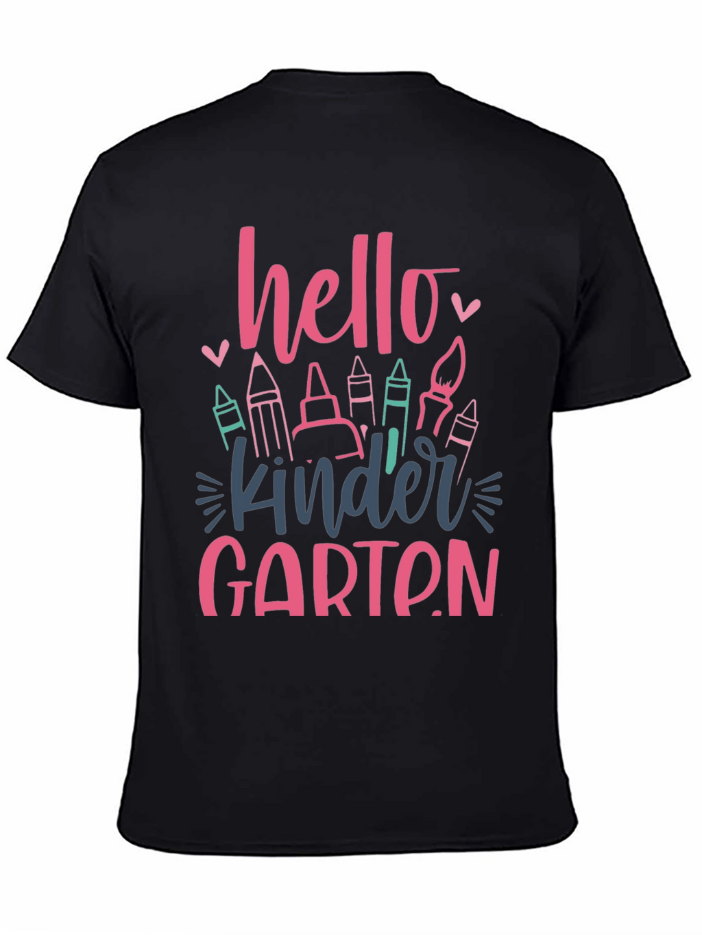 Hello Kindergarten Graphic Tee - Back to School