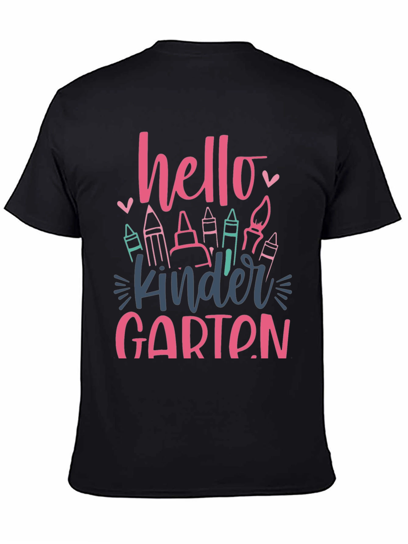 Hello Kindergarten Graphic Tee - Back to School