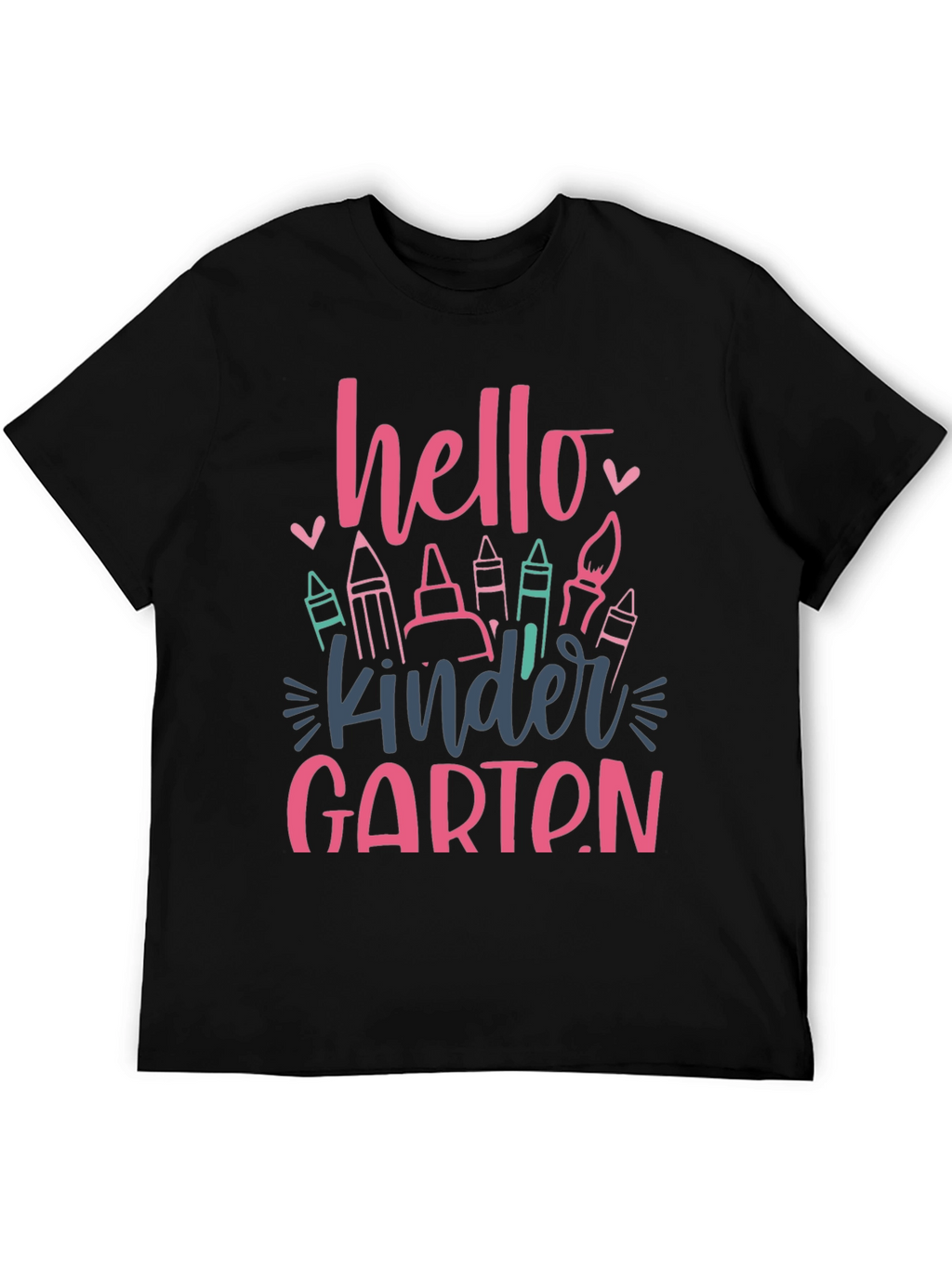 Hello Kindergarten Graphic Tee - Back to School