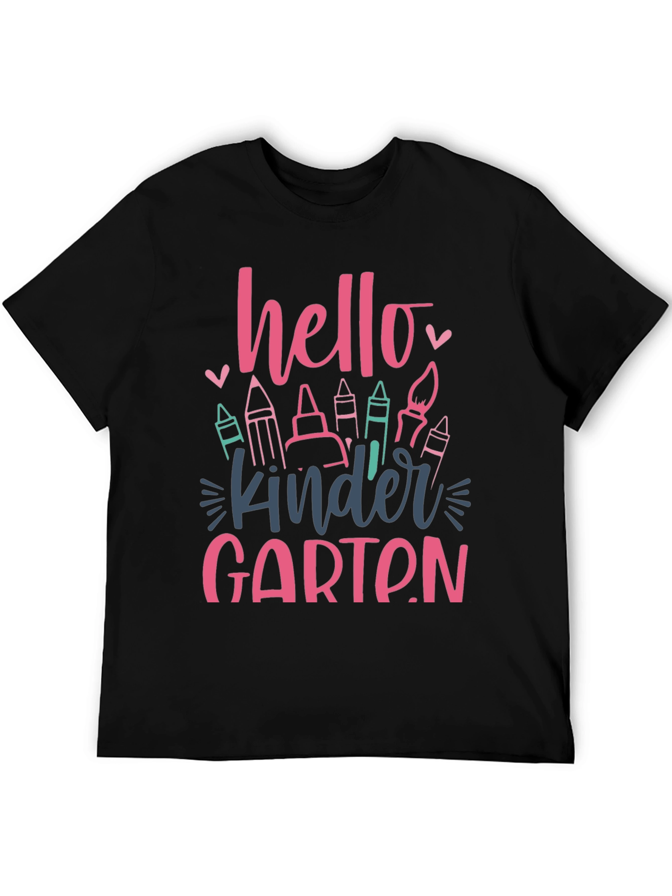 Hello Kindergarten Graphic Tee - Back to School
