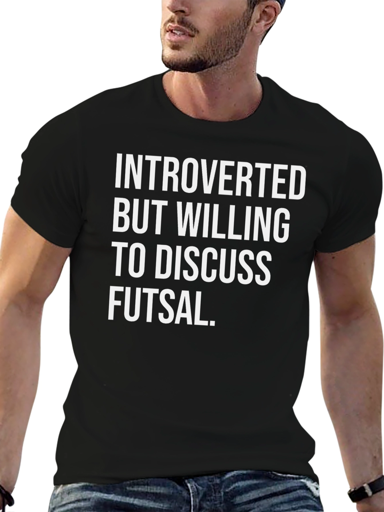 Introverted Futsal T-Shirt - Funny Sports Tee