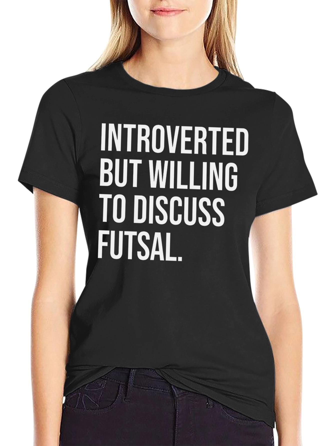 Introverted Futsal T-Shirt - Funny Sports Tee