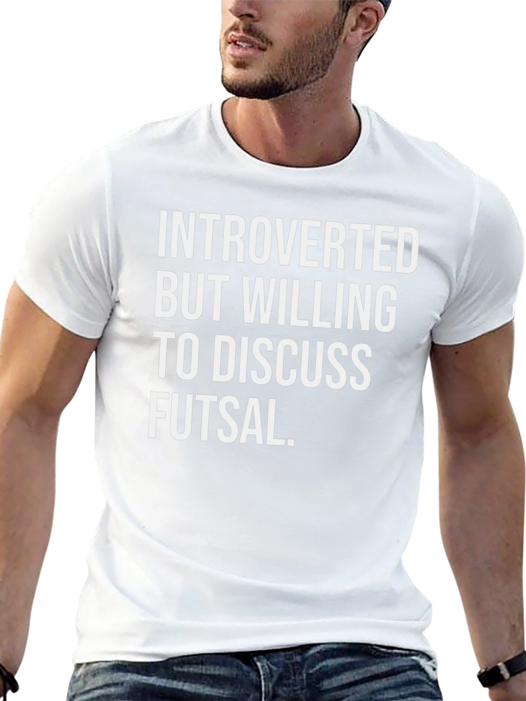 Introverted Futsal T-Shirt - Funny Sports Tee
