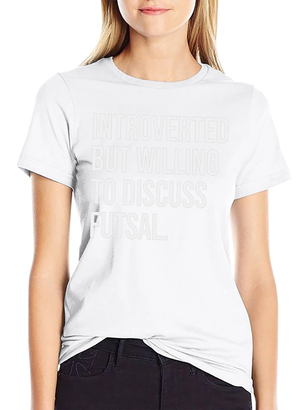 Introverted Futsal T-Shirt - Funny Sports Tee