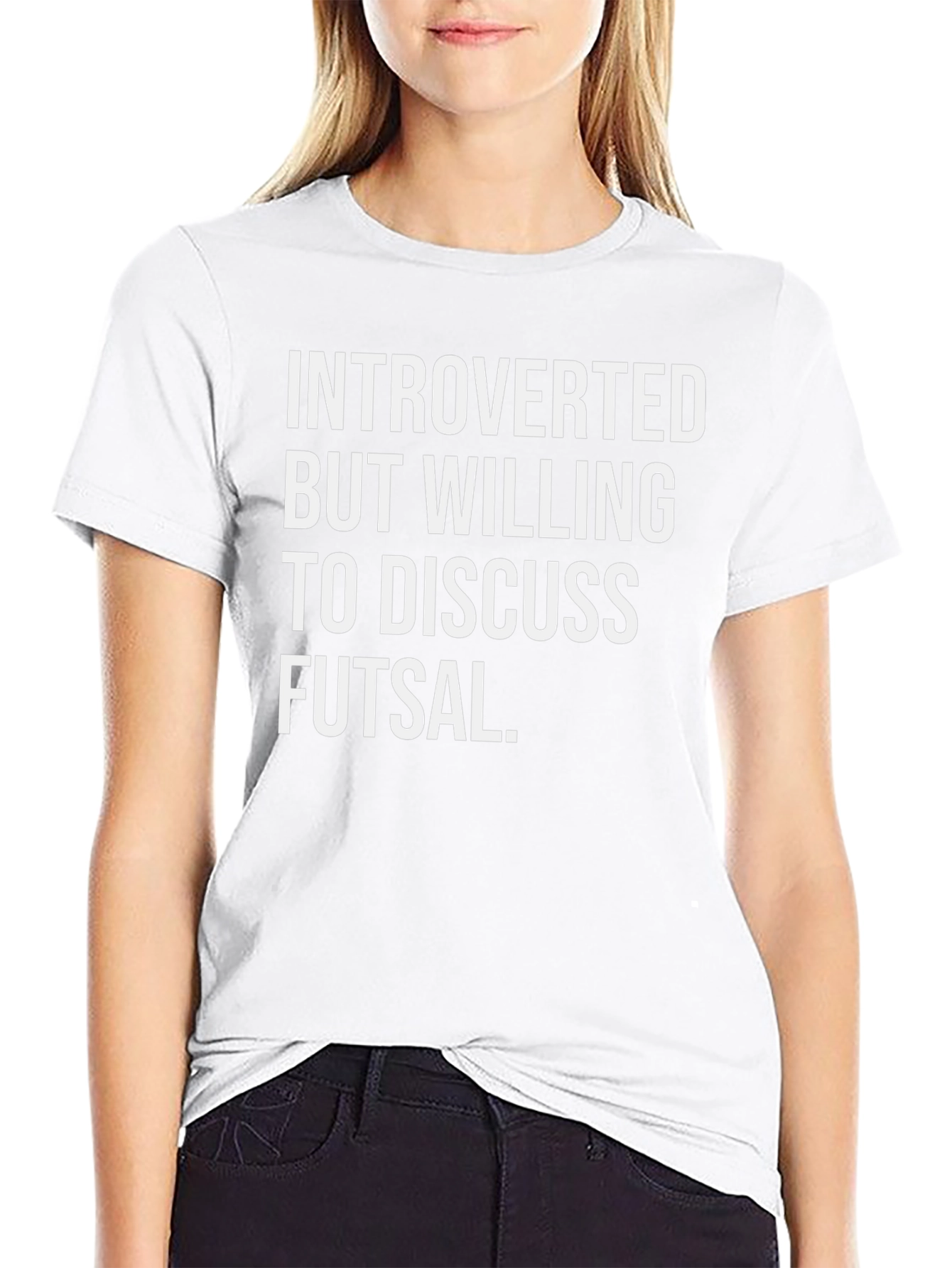 Introverted Futsal T-Shirt - Funny Sports Tee