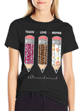 Teach Love Inspire Paraprofessional T-Shirt