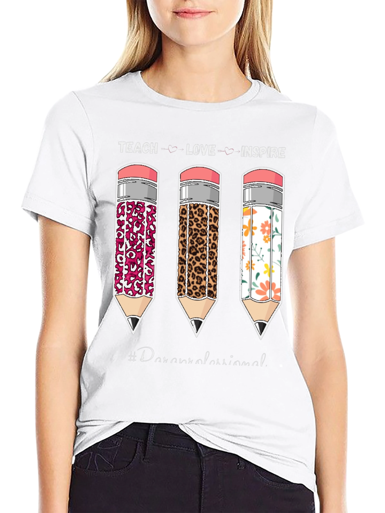 Teach Love Inspire Paraprofessional T-Shirt