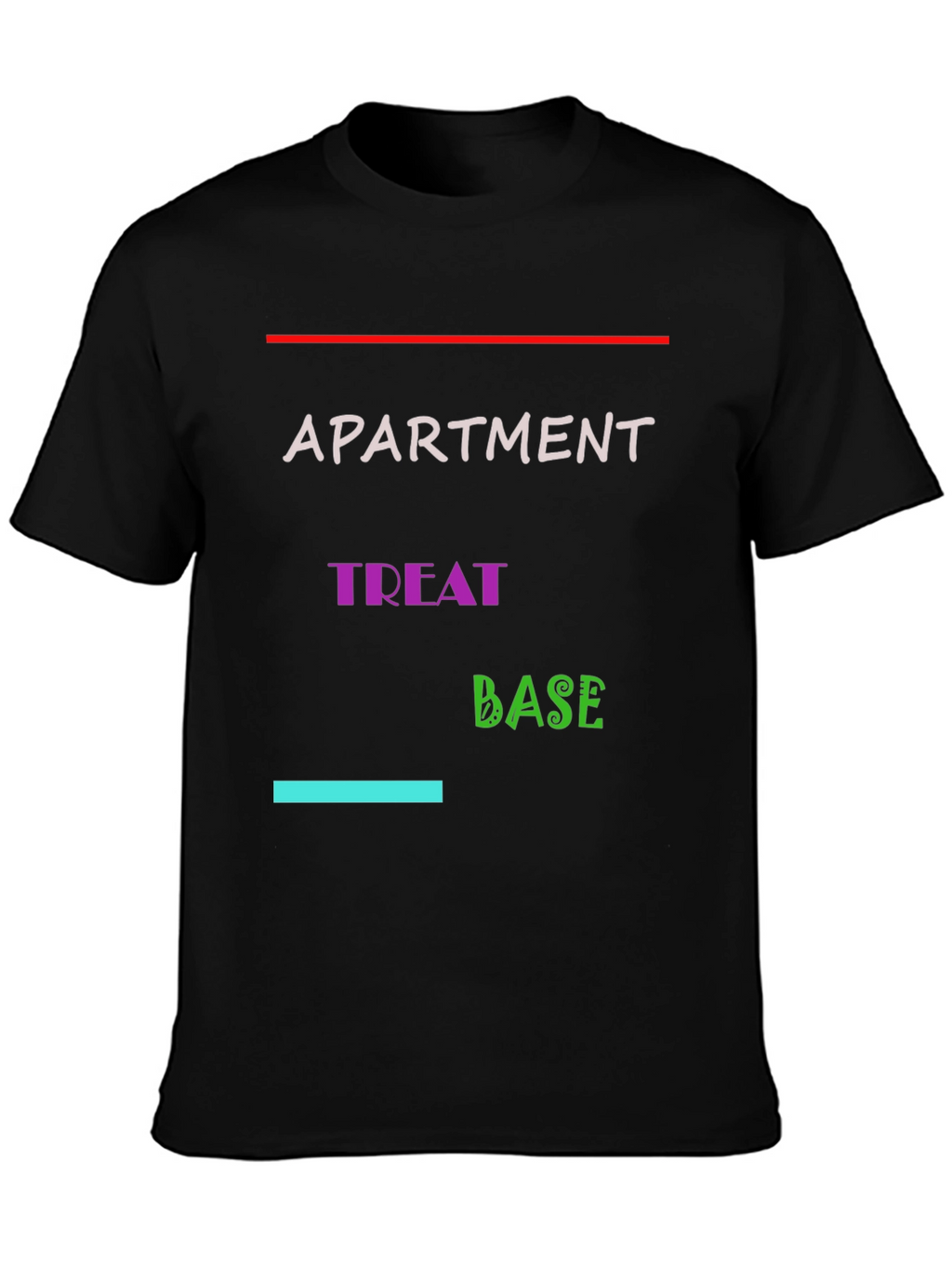 Apartment Treat Base Black T-Shirt