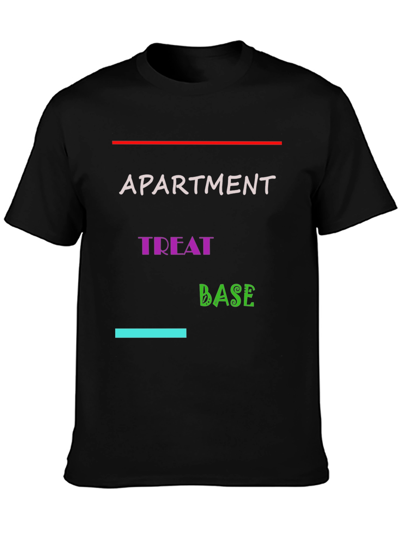 Apartment Treat Base Black T-Shirt