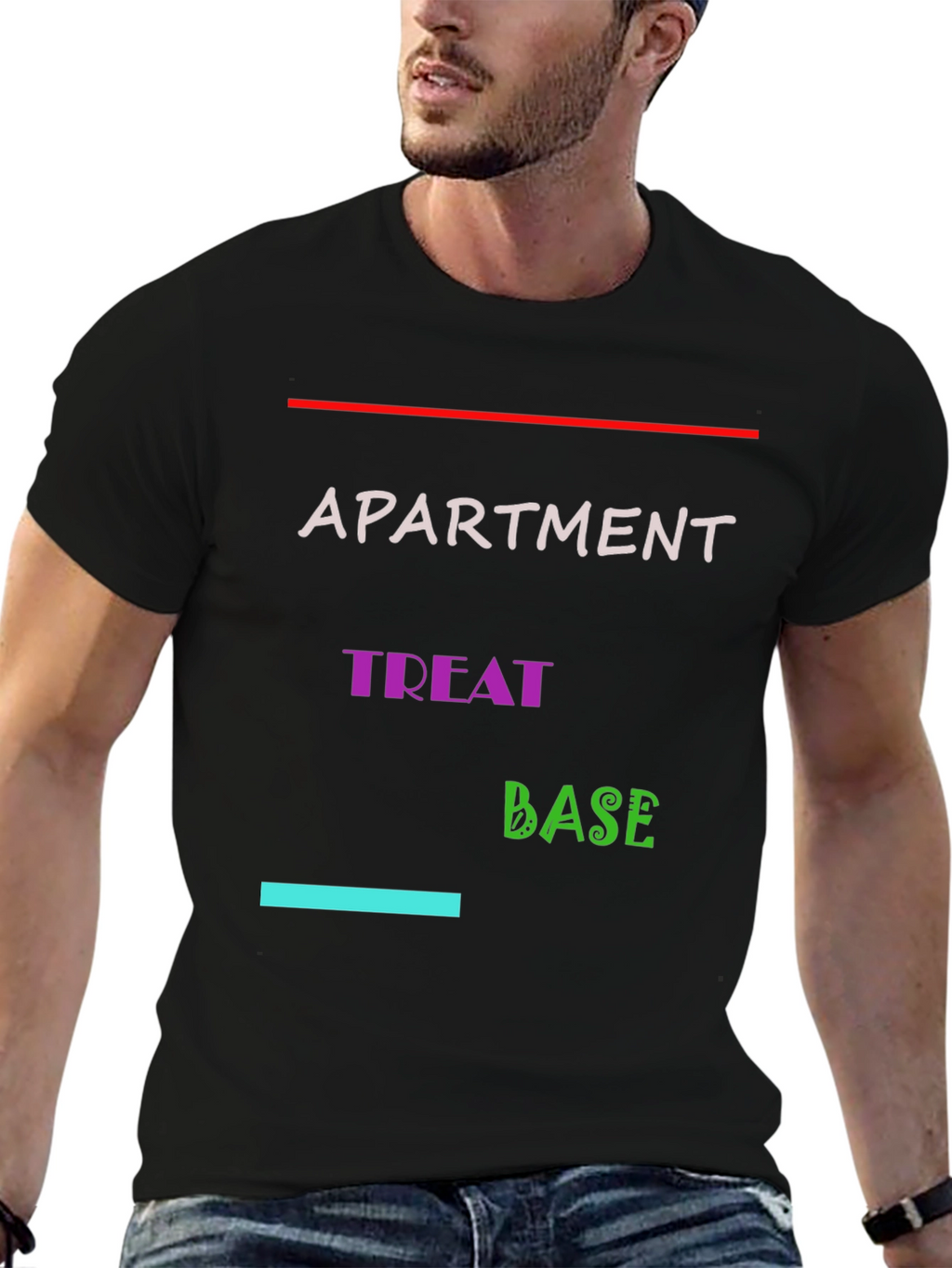 Apartment Treat Base Black T-Shirt