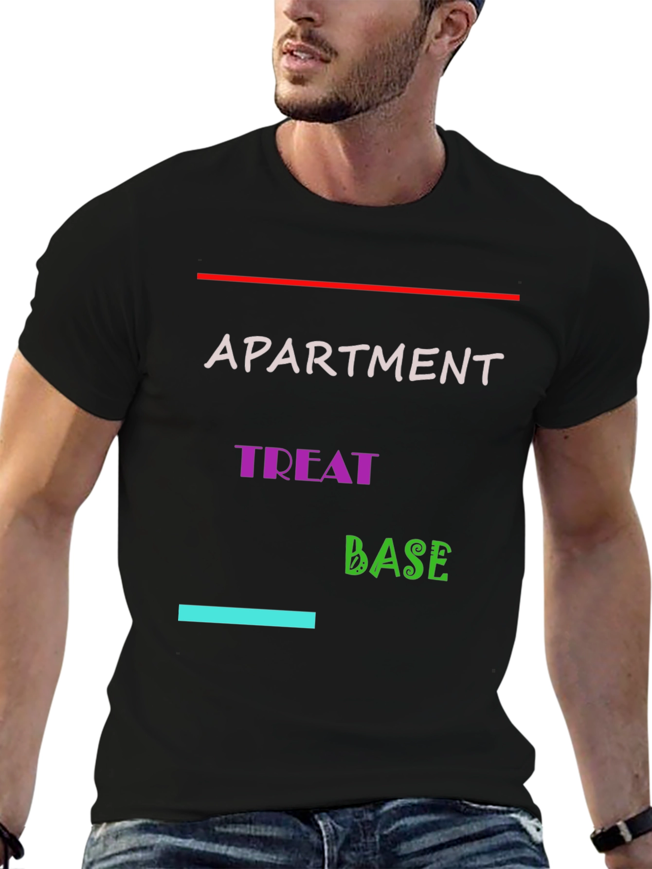Apartment Treat Base Black T-Shirt