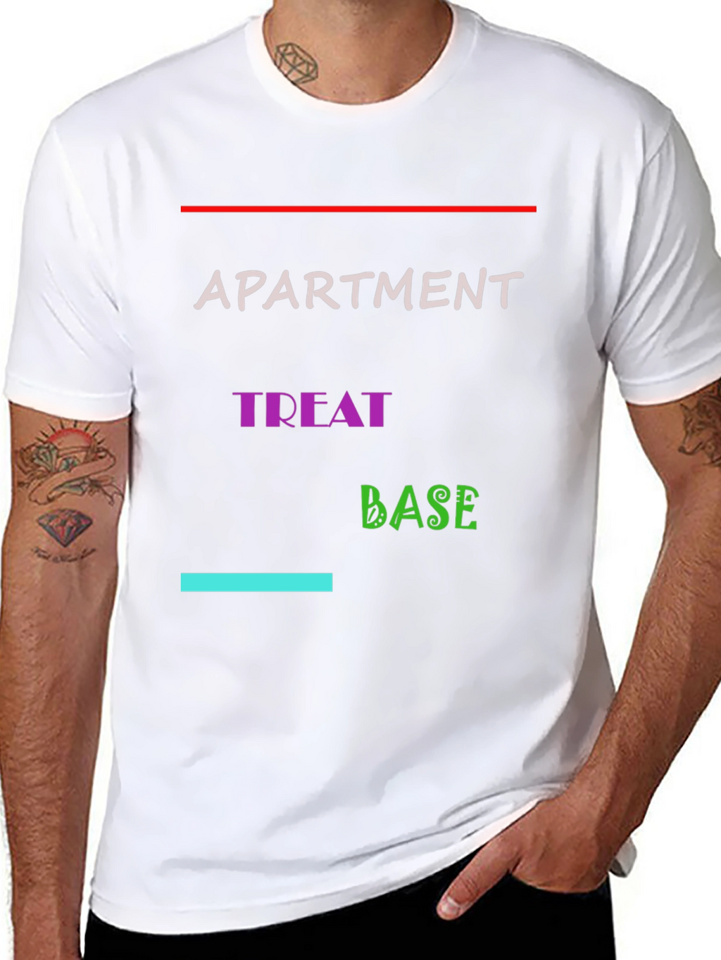 Apartment Treat Base Black T-Shirt