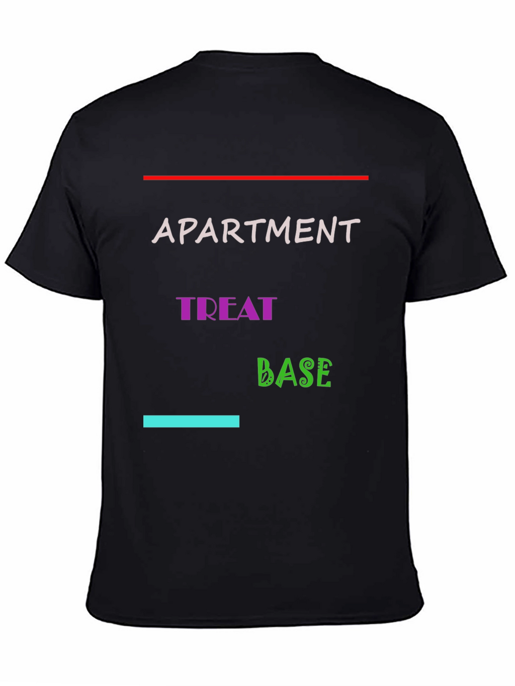 Apartment Treat Base Black T-Shirt