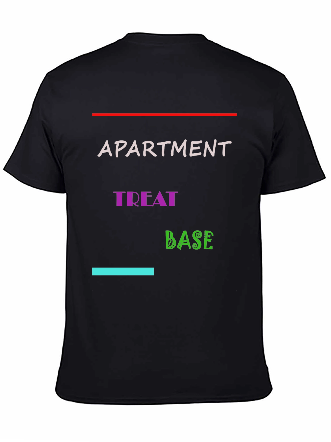 Apartment Treat Base Black T-Shirt