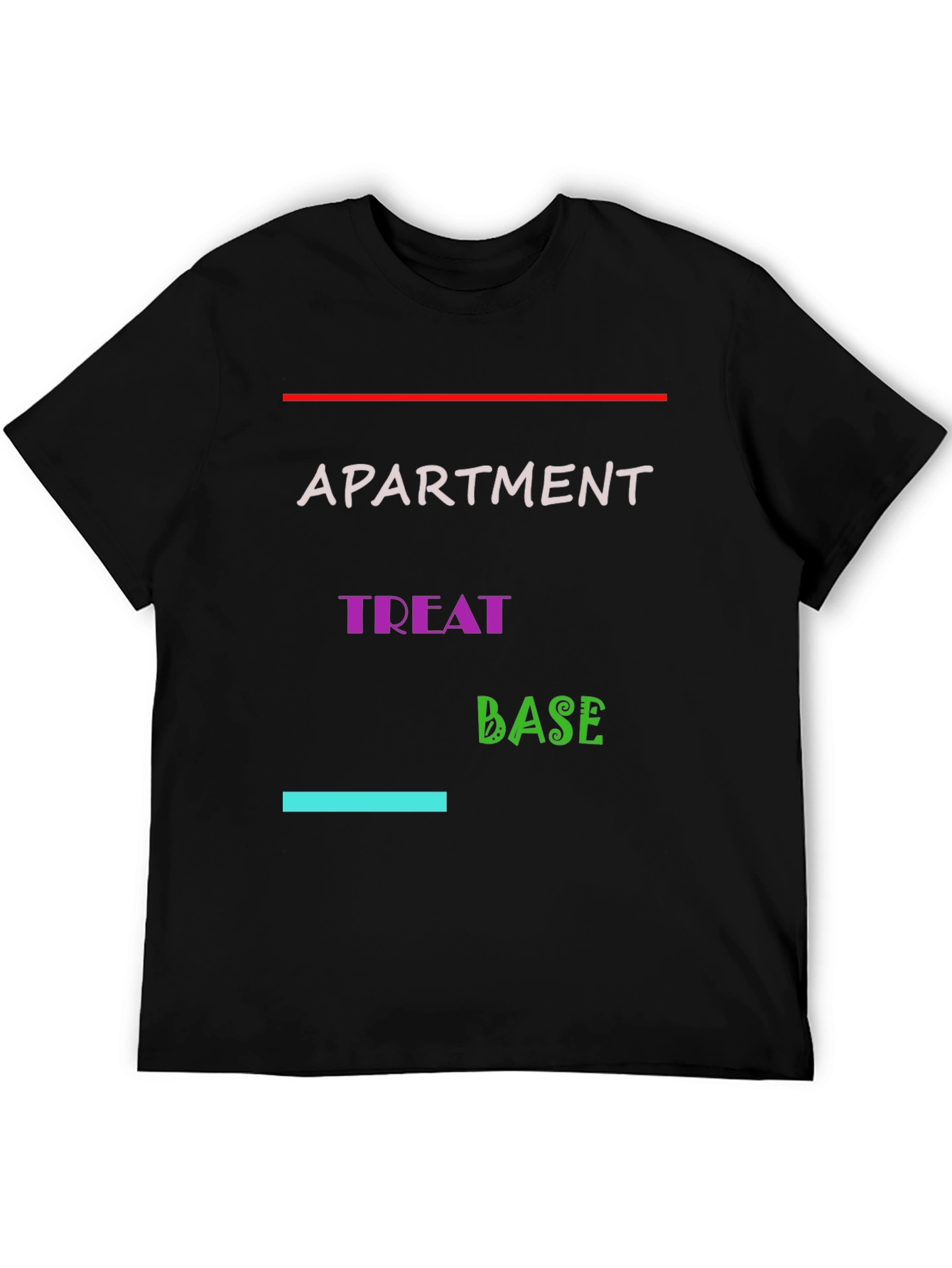Apartment Treat Base Black T-Shirt