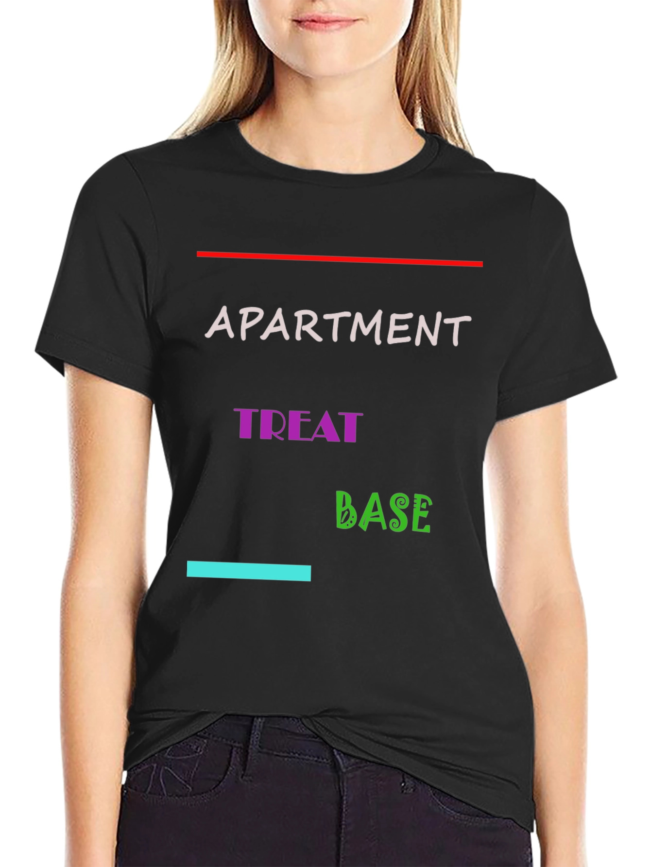 Apartment Treat Base Black T-Shirt