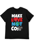 Eco-Friendly Tee: Make Love Not CO2
