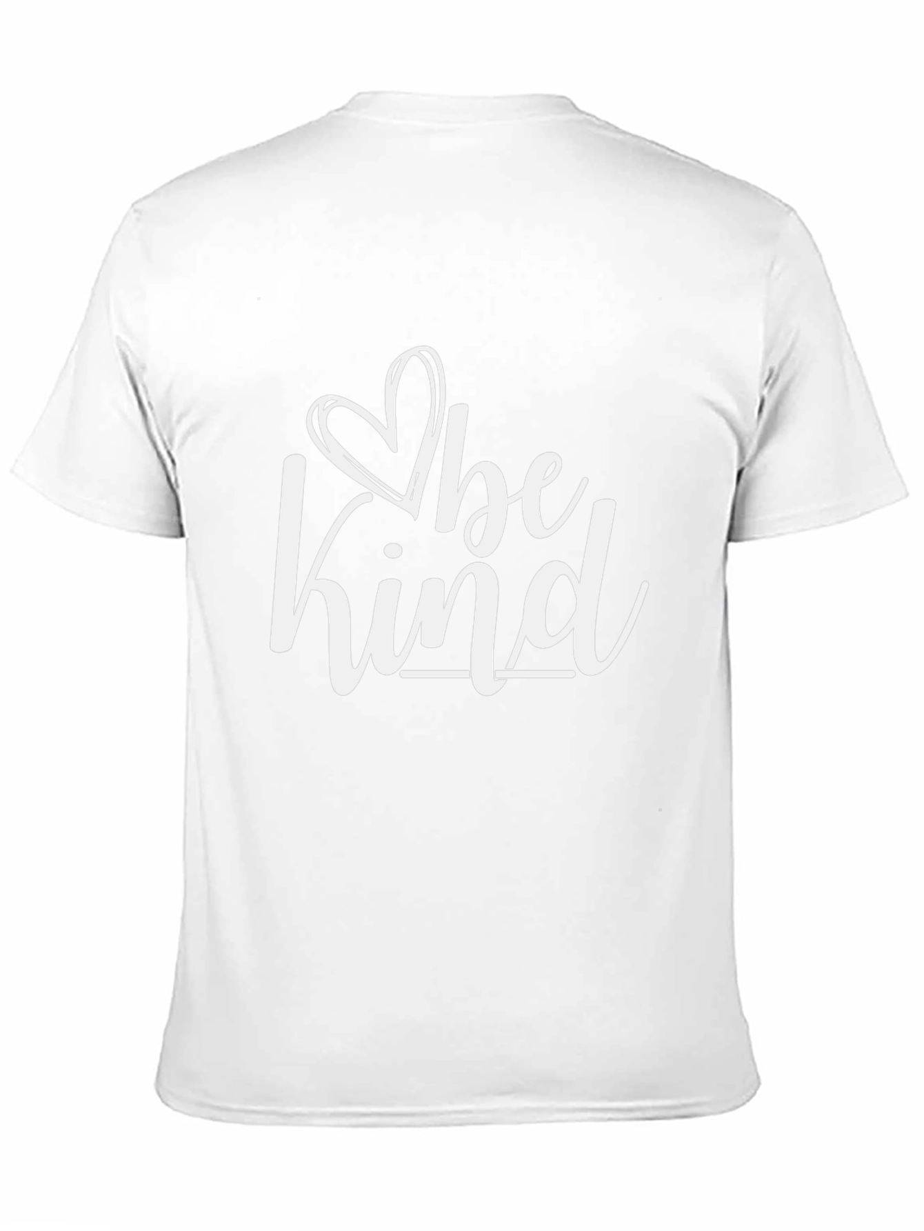 Be Kind Heart Graphic Black Tee