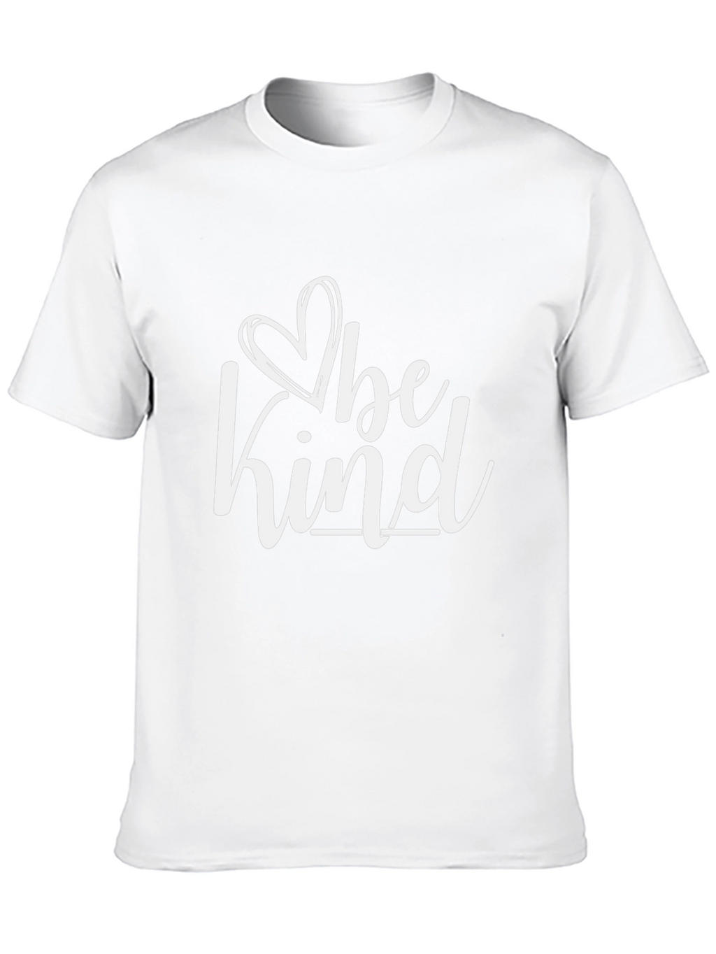 Be Kind Heart Graphic Black Tee