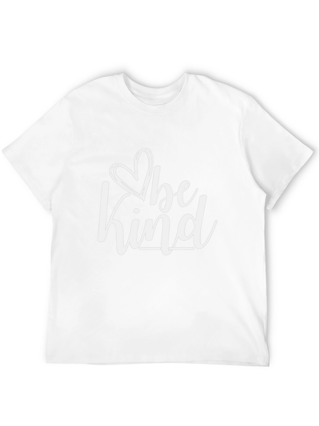 Be Kind Heart Graphic Black Tee