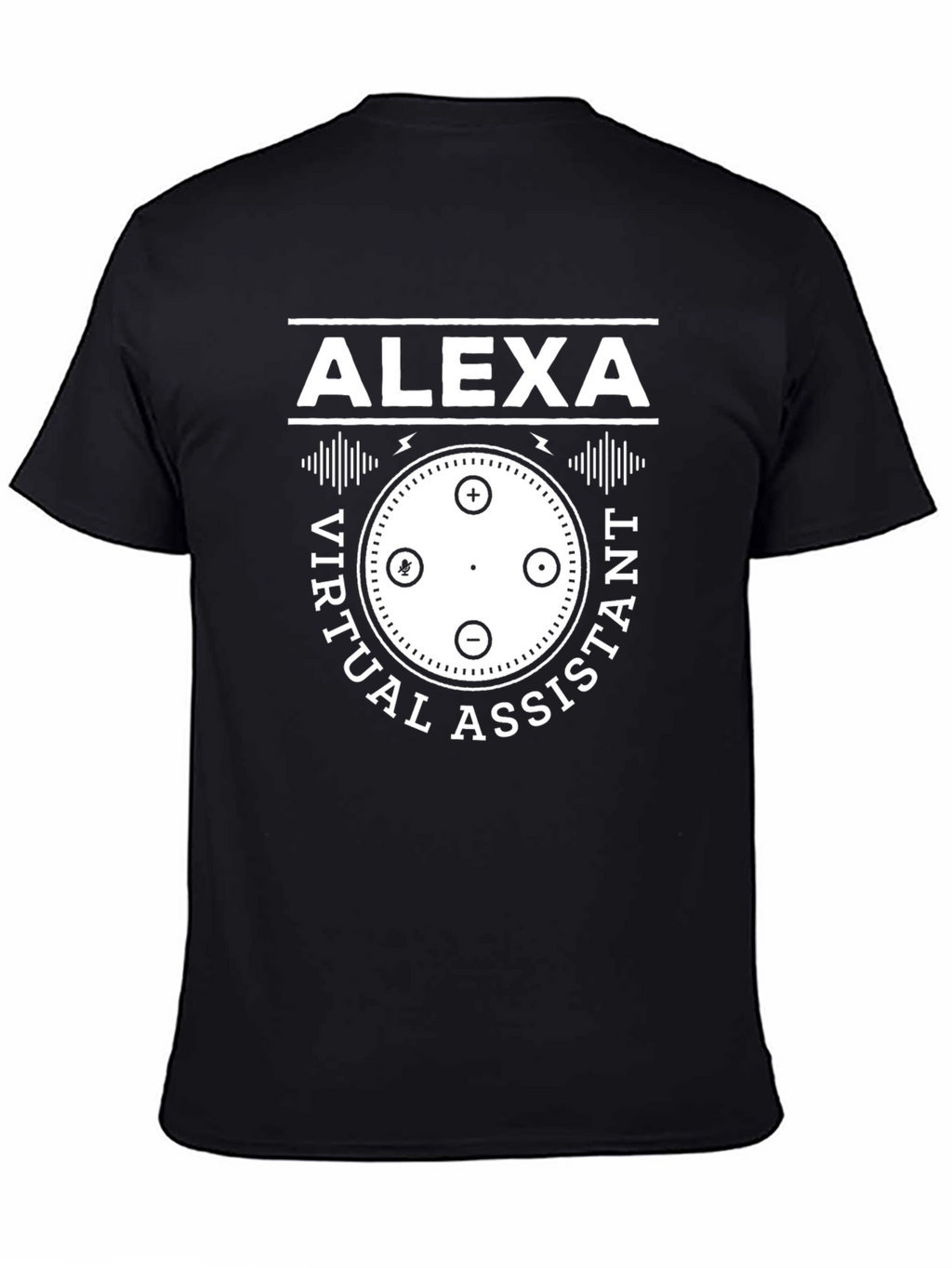 Alexa Virtual Assistant Graphic T-Shirt