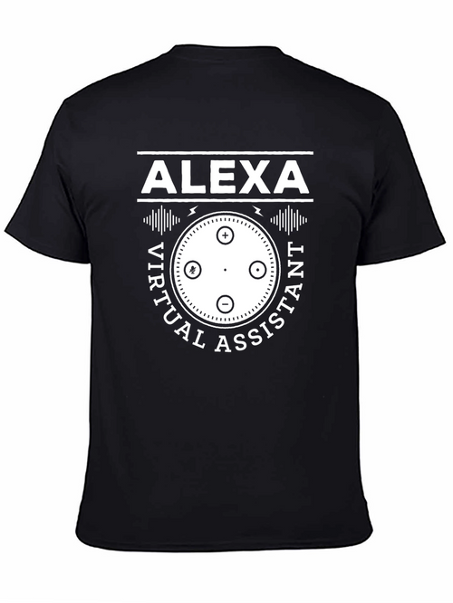 Alexa Virtual Assistant Graphic T-Shirt