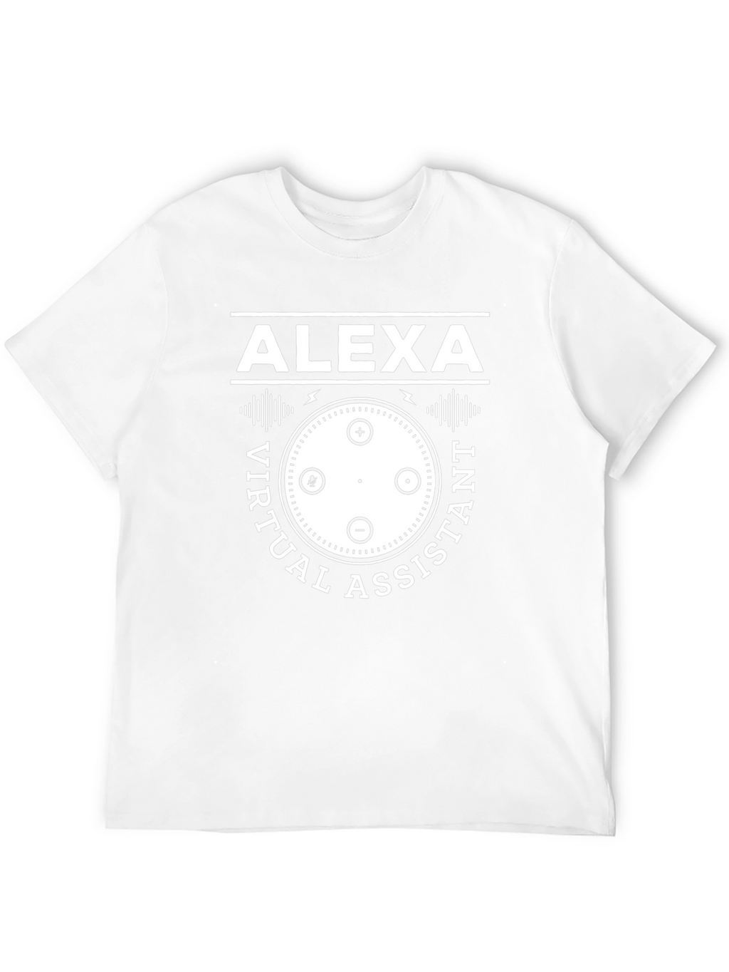 Alexa Virtual Assistant Graphic T-Shirt