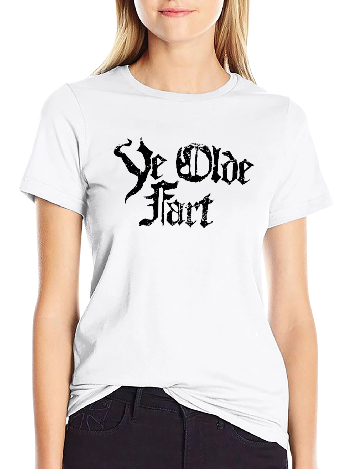 Ye Olde Fart Black Graphic Tee