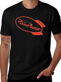 Pizza Planet T-Shirt - Black Crew Neck Tee
