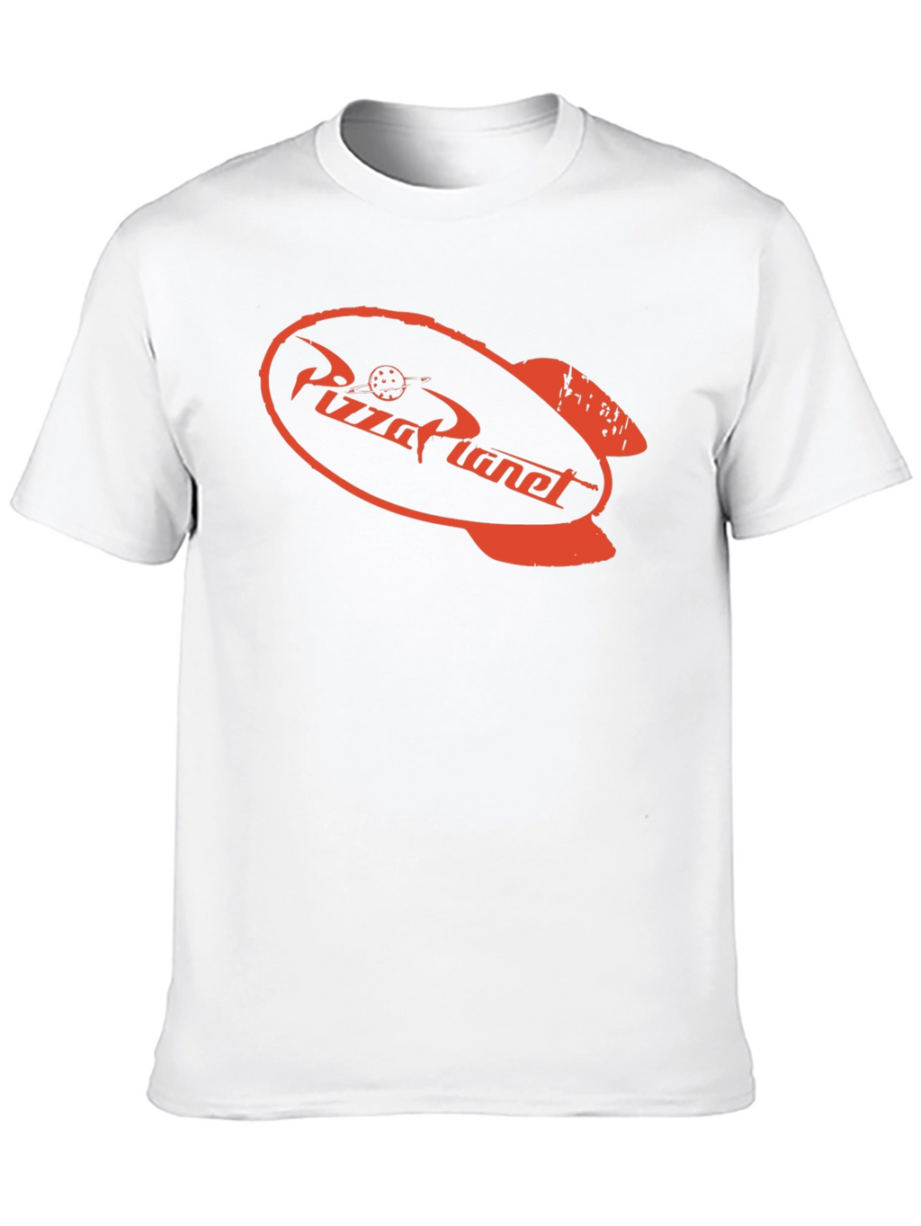 Pizza Planet T-Shirt - Black Crew Neck Tee