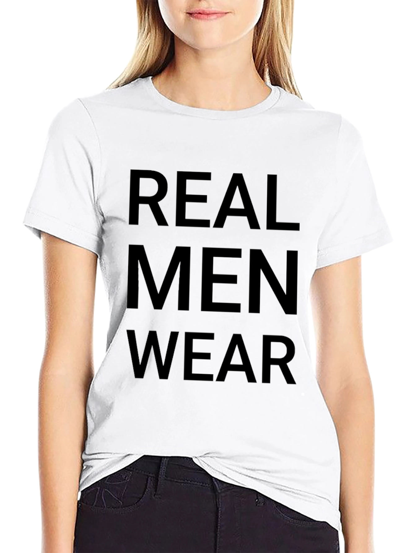Real Men Wear T-Shirt - Bold Statement Tee