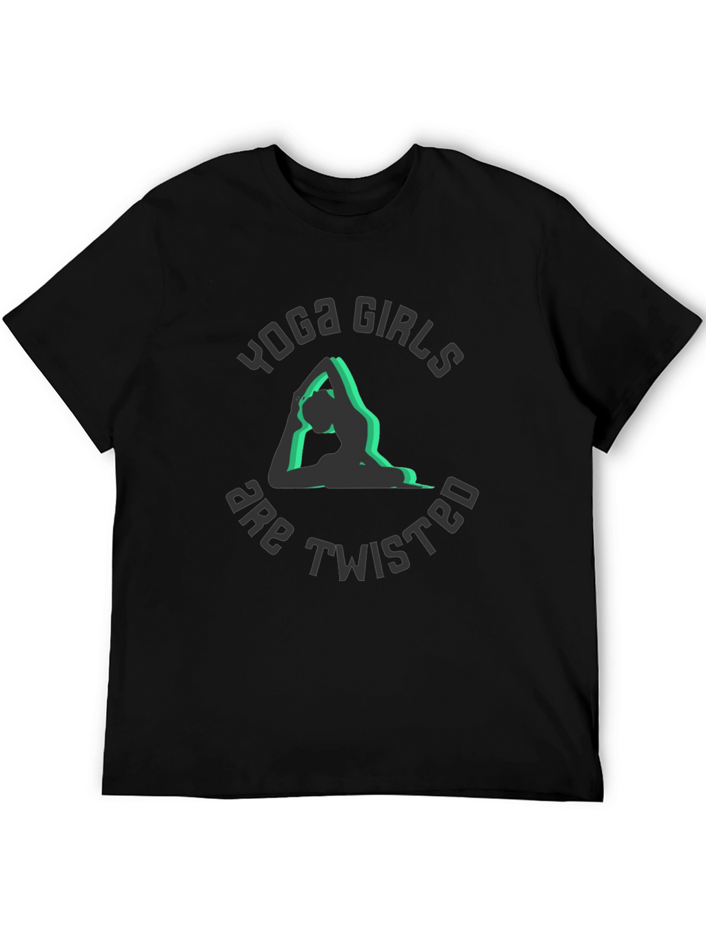 Yoga Girls Are Twisted Graphic T-Shirt