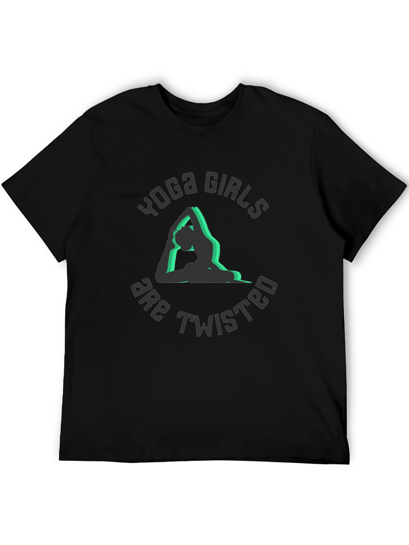 Yoga Girls Are Twisted Graphic T-Shirt